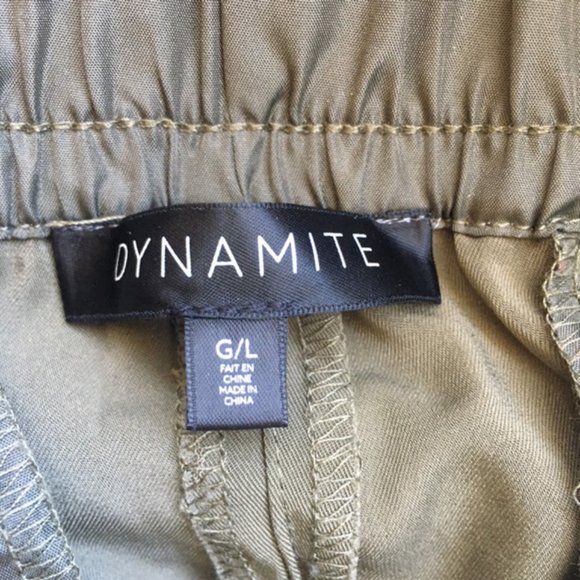 Olive Green Jogger Size Large Long - Picture 4 of 10